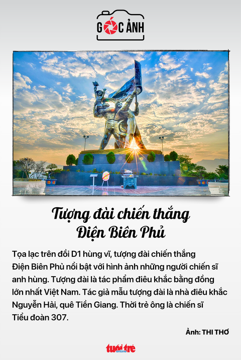 Tin tức sáng 20-7: Giá USD tự do bất ngờ tăng mạnh trở lại- Ảnh 7. Tượng đài chiến thắng Điện Biên Phủ - Ảnh: THI THƠ