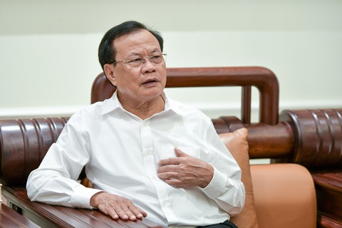 Tổng bí thư Nguyễn Phú Trọng: Tấm gương sáng ngời về đạo đức cách mạng- Ảnh 2. Ông Phạm Quang Nghị, nguyên bí thư Thành ủy Hà Nội - Ảnh: NAM TRẦN