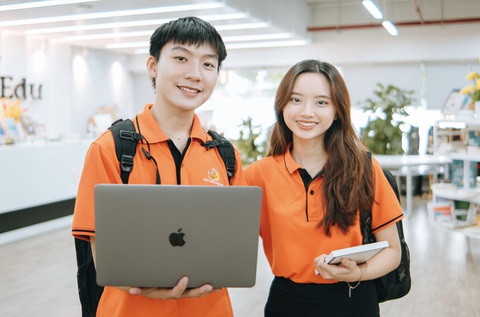 Trường đại học cho thí sinh tự chọn 2 môn thi có điểm cao nhất để xét tuyển- Ảnh 1. Trường đại học FPT cho phép thí sinh lựa chọn hai môn có điểm thi cao nhất để xét tuyển bên cạnh môn toán bắt buộc - Ảnh: FPT