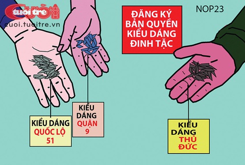 Bản quyền... đinh tặc- Ảnh 1. Bản quyền đinh tặc - Tranh: NOP
