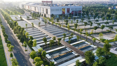 Vincom Retail nhận 2 giải thưởng liên tiếp- Ảnh 7. Sử dụng năng lượng mặt trời tại TTTM Vincom