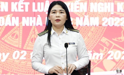 Kiểm toán Nhà nước chuyển 40 vụ việc có dấu hiệu vi phạm cho cơ quan điều tra- Ảnh 1. Bà Hà Thị Mỹ Dung - Ảnh: GIA HÂN