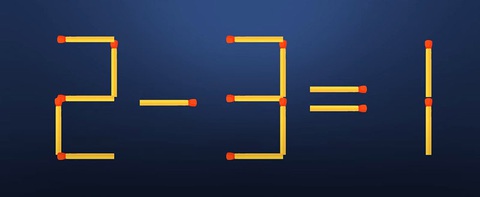 Thử tài IQ: Di chuyển một que diêm để 3+6=2 thành phép tính đúng- Ảnh 3.