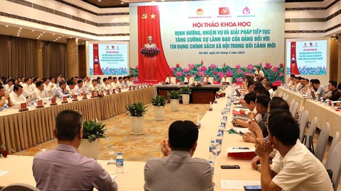 Ngân hàng duy nhất có gần như tất cả thành viên hội đồng quản trị là bộ trưởng, thứ trưởng- Ảnh 1. Quang cảnh hội thảo - Ảnh: GIA HÂN