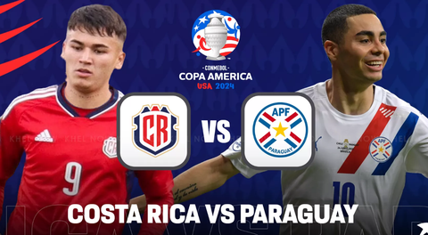 Máy tính soi tỉ số Copa America 2024: Paraguay từ hòa đến thắng Costa Rica- Ảnh 1. Máy tính dự đoán đội tuyển Paraquay (phải) từ hòa đến thắng Costa Rica trong cuộc đối đầu ở lượt trận thứ 3 bảng D Copa America 2024 - Đồ họa: AN BÌNH