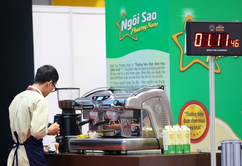 Vinamilk giữ vững ngôi quán quân Pha chế thức uống sáng tạo là một hướng đi mới của Vinamilk để tăng cường tiếp cận nhóm người tiêu dùng tương lai (GenZ, Gen Alpha) - Ảnh: Vinamilk