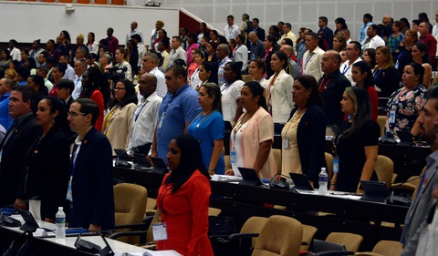 Quốc hội Chính quyền Nhân dân Cuba dành một phút mặc niệm Tổng bí thư Nguyễn Phú Trọng trong phiên họp ngày 19-7 - Ảnh: FACEBOOK ĐẠI SỨ QUÁN CUBA Quốc hội chính quyền nhân dân Cuba dành một phút mặc niệm Tổng bí thư Nguyễn Phú Trọng trong phiên họp ngày 19-7 - Ảnh: FACEBOOK ĐẠI SỨ QUÁN CUBA