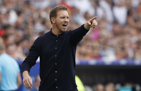 HLV Nagelsmann hứa hẹn sẽ đưa thế hệ mới của Đức đến thành công Ảnh: REUTERS HLV Nagelsmann hứa hẹn sẽ đưa thế hệ mới của Đức đến thành công - Ảnh: REUTERS
