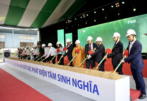 Khởi công nhà máy đốt rác phát điện tại TP.HCM- Ảnh 1. Khởi công nhà máy đốt rác phát điện tại TP.HCM- Ảnh 1.