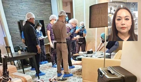 Tin tức thế giới 20-7: Đưa thi thể 4 người Việt ở Bangkok về nước; 33 nghị sĩ kêu ông Biden từ bỏ- Ảnh 1. Báo Khaosod (Thái Lan) hôm 17-7 đăng bức ảnh này với dòng chú thích: