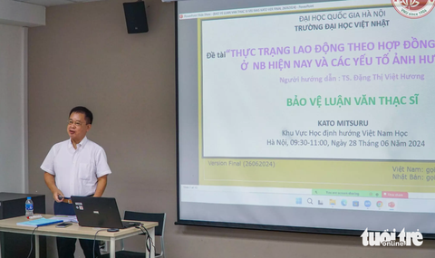 Vừa nghỉ hưu, học viên Nhật Bản sang Việt Nam học thạc sĩ Việt Nam học- Ảnh 4. Vừa nghỉ hưu, học viên Nhật Bản sang Việt Nam học thạc sĩ Việt Nam học- Ảnh 4.