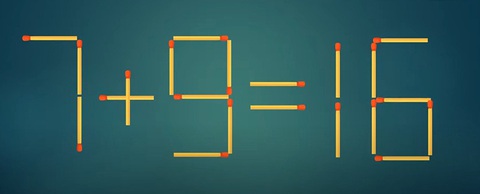 Thử tài IQ: Di chuyển một que diêm để 9x2=7+8 thành phép tính đúng- Ảnh 4.