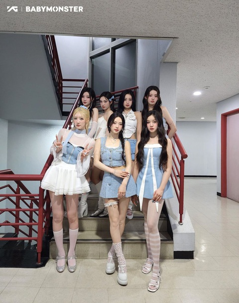 BlackPink, 2NE1 và BabyMonster cùng khuấy đảo năm 2025- Ảnh 3. Nhóm BabyMonster gồm những cô ca sĩ tài năng và xinh đẹp