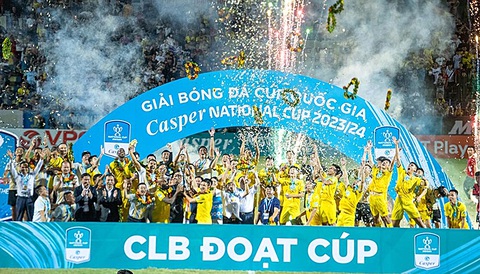 CLB Thanh Hóa khi vô địch Cúp quốc gia 2023-2024 - Ảnh: VPF Đừng để bóng đá Việt Nam xấu hổ- Ảnh 1.