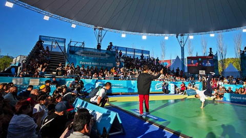Nhảy hip hop breaking - môn thi mới tại Olympic Paris- Ảnh 2. Nhảy hip hop breaking - môn thi mới tại Olympic Paris- Ảnh 2.