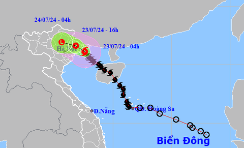 Bão số 2 đang đổ bộ vào Quảng Ninh - Hải Phòng- Ảnh 2. Bão số 2 đang đổ bộ vào Quảng Ninh - Hải Phòng- Ảnh 2.