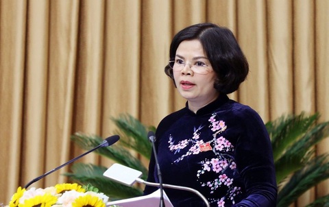 Bà Nguyễn Hương Giang vừa được phân công làm phó bí thư thường trực Tỉnh ủy Bắc Ninh - Ảnh: Cổng thông tin điện tử tỉnh Bắc Ninh Bà Nguyễn Hương Giang vừa được phân công làm phó bí thư thường trực Tỉnh ủy Bắc Ninh - Ảnh: Cổng thông tin điện tử tỉnh Bắc Ninh