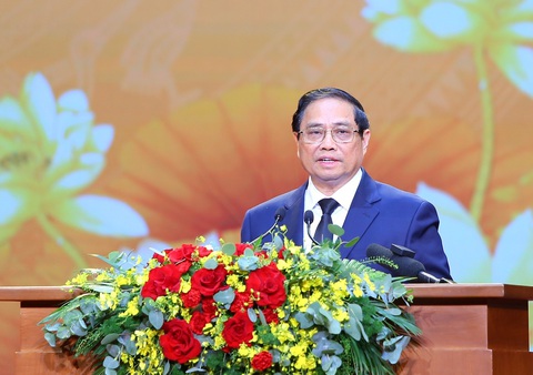 Thủ tướng Phạm Minh Chính nói về ý nghĩa của ngân hàng gen liệt sĩ chưa xác định được thông tin và thân nhân liệt sĩ - Ảnh: TỐNG GIÁP Thủ tướng Phạm Minh Chính nói về ý nghĩa của ngân hàng gene liệt sĩ chưa xác định được thông tin và thân nhân liệt sĩ - Ảnh: TỐNG GIÁP