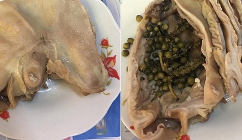 Chữa viêm loét dạ dày từ món ngon chế từ dạ dày heo- Ảnh 2. Dạ dày hầm tiêu - món ngon có tác dụng chữa viêm dạ dày mạn tính - Ảnh Internet