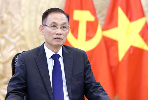 Bí thư Trung ương Đảng, Trưởng Ban Đối ngoại Trung ương Lê Hoài Trung trả lời phỏng vấn - Ảnh: TTXVN Bí thư Trung ương Đảng, Trưởng Ban Đối ngoại Trung ương Lê Hoài Trung - Ảnh: TTXVN