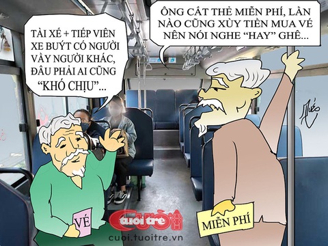 Người già bị xe buýt ngó lơ- Ảnh 2. Người già