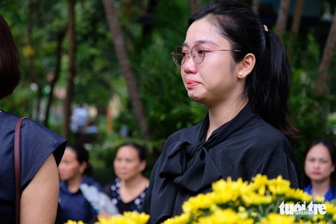 Người dân nghẹn ngào tiễn biệt Tổng Bí thư Nguyễn Phú Trọng- Ảnh 2. Với chị Tâm ở Bắc Ninh, câu nói của Tổng Bí thư khiến chị tâm đắc nhất là: