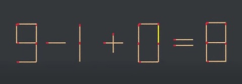 Thử tài IQ: Di chuyển một que diêm để 2+1+4=9 thành phép tính đúng- Ảnh 4.