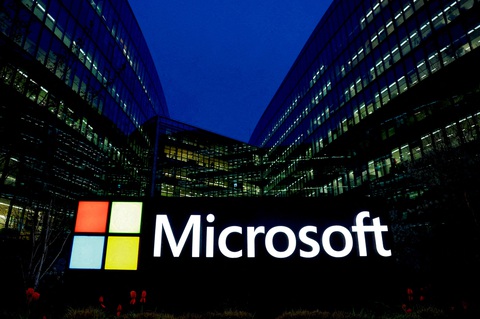 CrowdStrike: 97% máy tính dùng hệ điều hành Windows đã hoạt động trở lại- Ảnh 1. Văn phòng Microsoft tại Issy-les-Moulineaux, ngoại ô thủ đô Paris, Pháp - Ảnh: REUTERS