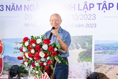 Vì sao chủ tịch Tập đoàn Hà Đô xin từ nhiệm?- Ảnh 1. Ông Nguyễn Trọng Thông, chủ tịch Tập đoàn Hà Đô, tại một sự kiện năm 2023 - Ảnh: Website doanh nghiệp