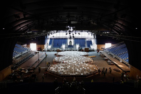 Sự cố ở Olympic Paris 2024: Phải thay mới sàn đấu judo xuyên đêm- Ảnh 2. Sự cố ở Olympic Paris 2024: Phải thay mới sàn đấu judo xuyên đêm- Ảnh 2.