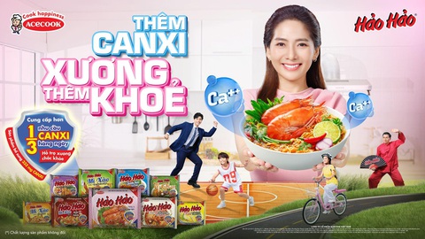 Các nguồn thực phẩm giúp bổ sung canxi cho xương chắc khỏe- Ảnh 3. Vẹn nguyên chất lượng cùng ưu điểm thơm ngon nhanh gọn, Hảo Hảo Canxi cung cấp hơn 1/3 nhu cầu canxi mỗi ngày cho người trưởng thành.