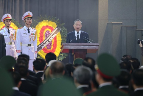 Toàn văn lời điếu tại Lễ truy điệu Tổng Bí thư Nguyễn Phú Trọng- Ảnh 2. Toàn văn lời điếu tại Lễ truy điệu Tổng Bí thư Nguyễn Phú Trọng- Ảnh 2.