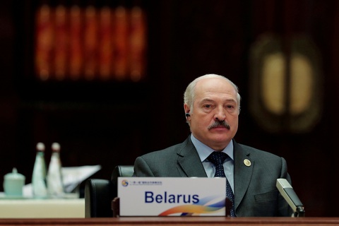 Công dân Đức lên truyền hình xin tổng thống Belarus ân xá, Berlin lên tiếng quan ngại- Ảnh 1. Tổng thống Belarus Alexander Lukashenko - Ảnh: REUTERS
