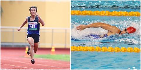 Trần Thị Nhi Yến và Võ Thị Mỹ Tiên cùng 19 tuổi, đến từ Long An và tham dự Olympic 2024 với suất đặc cách thường trao cho những tiềm năng thể thao - Ảnh: HOÀNG TÙNG Trần Thị Nhi Yến và Võ Thị Mỹ Tiên cùng 19 tuổi, đến từ Long An và tham dự Olympic 2024 với suất đặc cách trao cho những tiềm năng thể thao - Ảnh: HOÀNG TÙNG