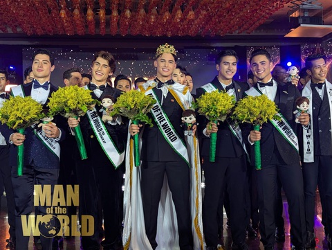 Top 5 Man of The World mùa thứ 6 - Ảnh: Man of The World Đoàn Công Vinh chỉ vào top 10, Man of the World - Nam vương thế giới gọi tên Venezuela- Ảnh 1.