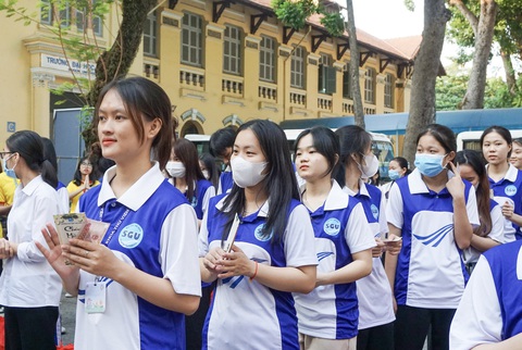 Trường đại học Sài Gòn được giao chỉ tiêu thêm 6 ngành sư phạm- Ảnh 1. Sinh viên Trường đại học Sài Gòn. Năm 2024 trường được phép tuyển sinh 15 ngành sư phạm - Ảnh: N.T.
