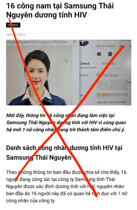 Thông tin chưa được kiểm chứng lan truyền trên mạng xã hội - Ảnh: Chụp màn hình Xử phạt người đăng thông tin sai sự thật vụ ‘cô gái lây HIV cho 16 người’- Ảnh 2.