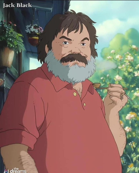Minh tinh màn ảnh 'anime hóa' với phong cách Ghibli- Ảnh 4. Minh tinh màn ảnh 'anime hóa' với phong cách Ghibli- Ảnh 4.