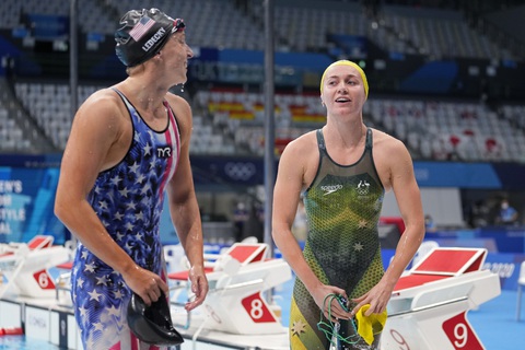 Olympic không còn trong tay người Mỹ- Ảnh 2. Sự thống trị của bơi, điền kinh Mỹ đang bị đe dọa - Ảnh: REUTERS