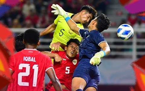 U19 Thái Lan gặp may, hẹn Indonesia ở chung kết- Ảnh 2. Indonesia vào chung kết gặp Thái Lan - Ảnh: FAM