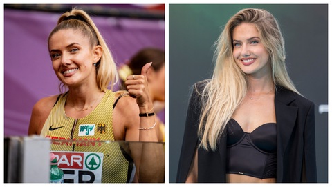 Schmidt và những vận động viên nữ quyến rũ nhất ở Olympic 2024- Ảnh 1. Alica Schmidt - vận động viên được đánh giá quyến rũ bậc nhất tại Olympic 2024 - Ảnh: REUTERS