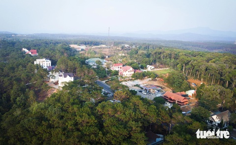 Kon Tum: Động đất 5 độ gây rung lắc mạnh hơn các lần trước, nhà cửa rung bần bật- Ảnh 1. Một góc thị trấn Măng Đen, huyện Kon Plông, tỉnh Kon Tum, nơi thường xuyên xảy ra động đất - Ảnh: TẤN LỰC