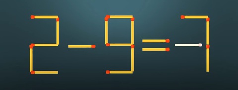 Thử tài IQ: Di chuyển một que diêm để 7+8=2 thành phép tính đúng- Ảnh 4.