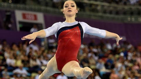 Olympic 2024: 10 vận động viên xuất sắc nhất thế kỷ 21- Ảnh 10. Aliya Mustafina từng thống trị thể dục dụng cụ thế giới thời gian khá dài - Ảnh: GETTY