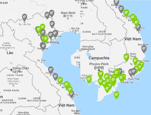 Đại lý BYD chơi trội, cho chủ xe sạc miễn phí đến hết năm 2024- Ảnh 3. EV One đã có khá nhiều điểm sạc tại khu vực phía nam nhưng phía bắc và trung vẫn đang trong giai đoạn hoàn thiện - Ảnh: EV One