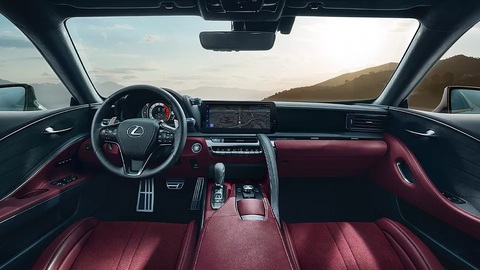 Lexus sắp có siêu xe V8 siêu khủng đối đầu Ferrari, Lamborghini- Ảnh 3. Nội thất Toyota GR GT3 concept/Lexus LFR chưa được tiết lộ nhưng có thể lấy cảm hứng từ cabin Lexus LC - Ảnh: Lexus