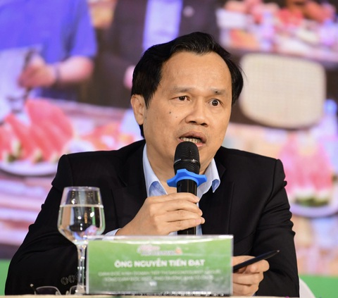 Vietnam Phở Festival 2024 tại Hàn Quốc: Tinh hoa ẩm thực ra thế giới- Ảnh 6. Ông Nguyễn Tiến Đạt - giám đốc kinh doanh - tiếp thị Tổng công ty Du lịch Sài Gòn (Saigontourist Group), tổng giám đốc Công ty Liên doanh Hội chợ & Triển lãm Sài Gòn (SECC), phó trưởng Ban chỉ đạo, phó trưởng Ban tổ chức Vietnam Phở Festival - Ảnh: QUANG ĐỊNH