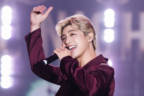 Noo Phước Thịnh trong showcase Noo's Special night tối ngày 28-7 - Ảnh: BTC Noo Phước Thịnh trong showcase Noo's Special night tối 28-7 - Ảnh: BTC
