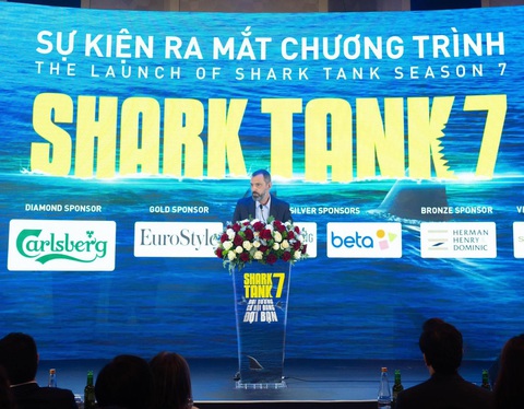 Những điểm mới đáng mong chờ tại Shark Tank Việt Nam mùa 7- Ảnh 4. Ông Branimir Bratanov, Giám đốc marketing cấp cao của Carlsberg Việt Nam chia sẻ tại sự kiện ra mắt Shark Tank 7