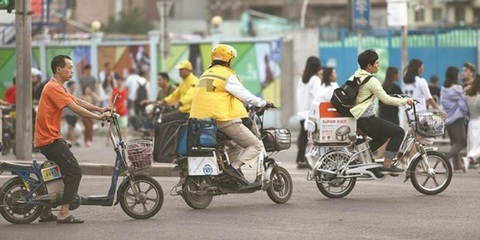 Hàng loạt xe đạp điện Trung Quốc bị tuýt còi về chất lượng- Ảnh 1. Nhiều mẫu xe đạp điện Trung Quốc bị phát hiện không đảm bảo an toàn - Ảnh minh họa: Sina